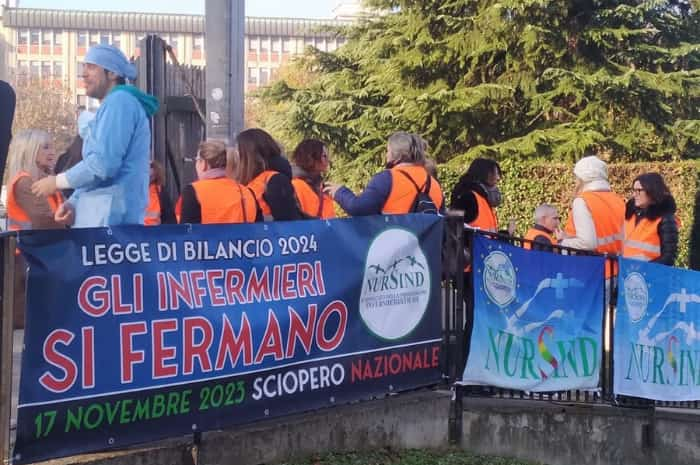 sciopero infermieri vicenza